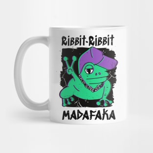 Ribbit Madafaka Funny Frog Lover Mug